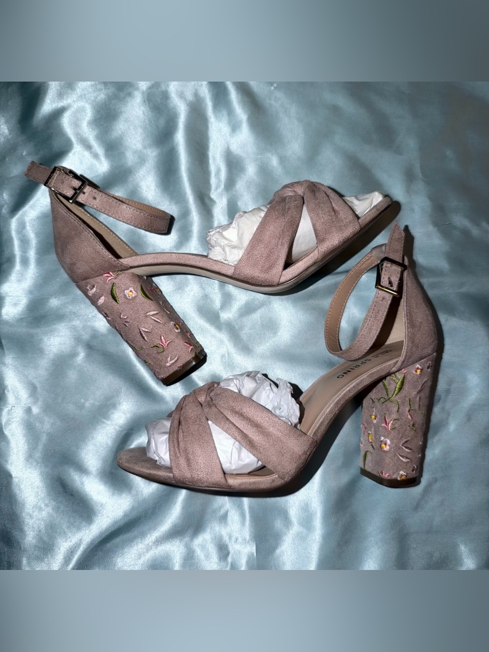 Call It Spring Floral Heels